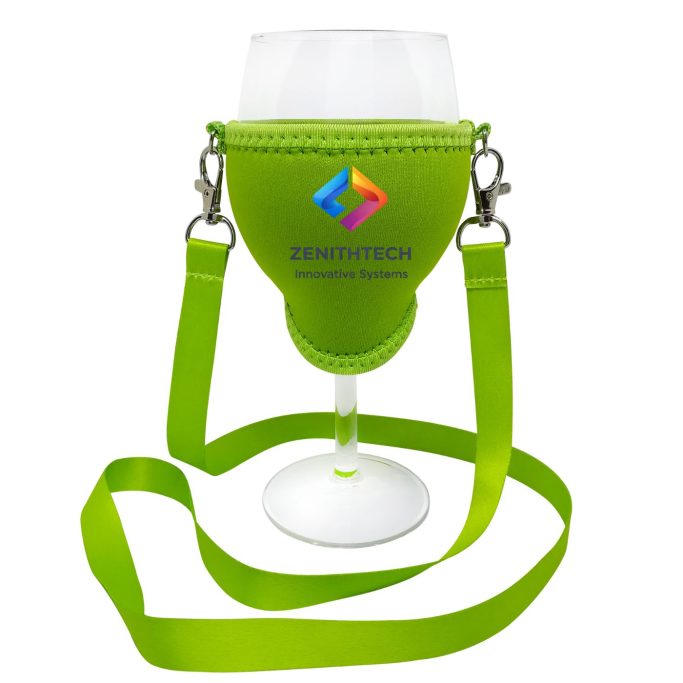 Personalisierter Weinglashalter